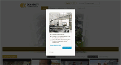 Desktop Screenshot of ckhrealty.com